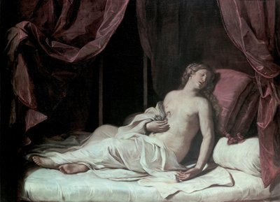 Morte di Cleopatra da Giovanni Francesco Barbieri